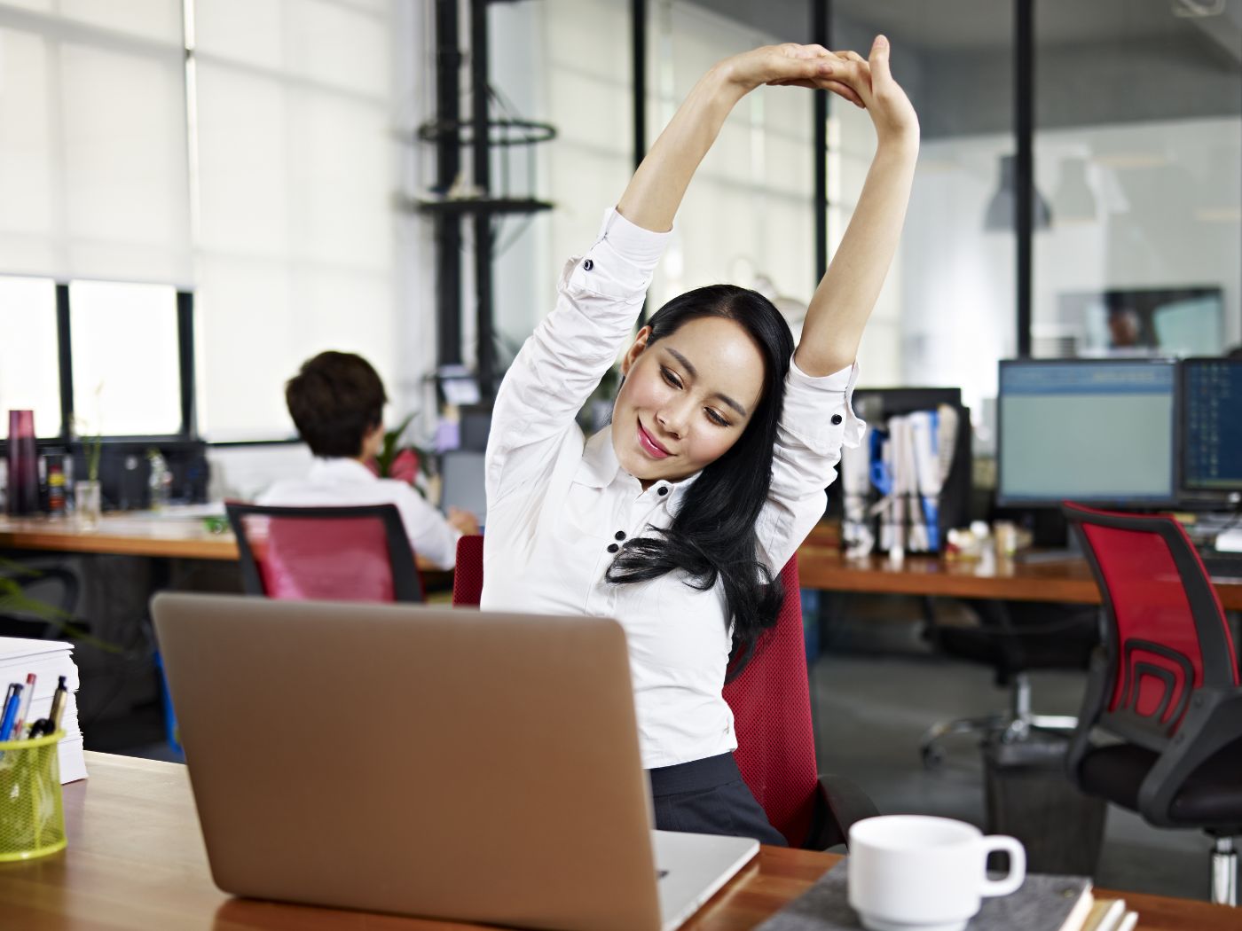 Office Exercises You Can Do While You're At Work