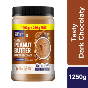 Saffola FITTIFY Tasty Peanut Butter Dark Chocolaty