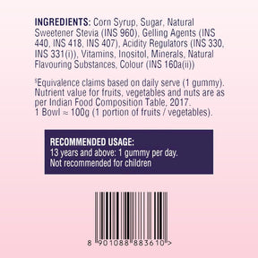 [CRED] Saffola Fittify The Perfekt Gummies For Hair Skin & Nail Health