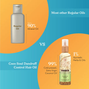 [CRED] Ayurvedic Hair Oil – Dandruff Control | 95ml