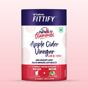 [CRED] Saffola Fittify The Perfekt Gummies For Weight Management Apple Cider Vinegar