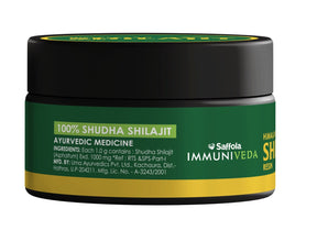 Saffola Immuniveda Pure Himalayan Shilajit Resin – 30 g