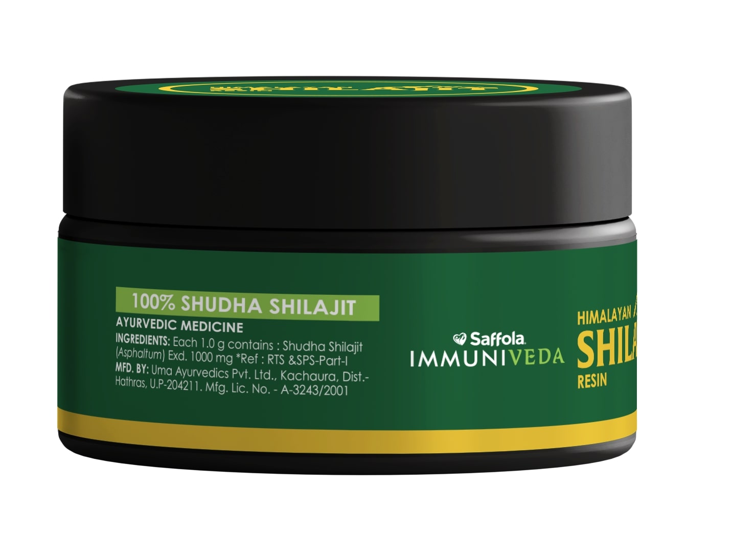 [SALE] Saffola Immuniveda Pure Himalayan Shilajit Resin – 15 g