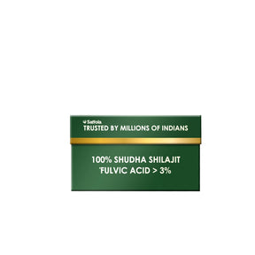 [CRED] Saffola Immuniveda Pure Himalayan Shilajit Resin – 15 g