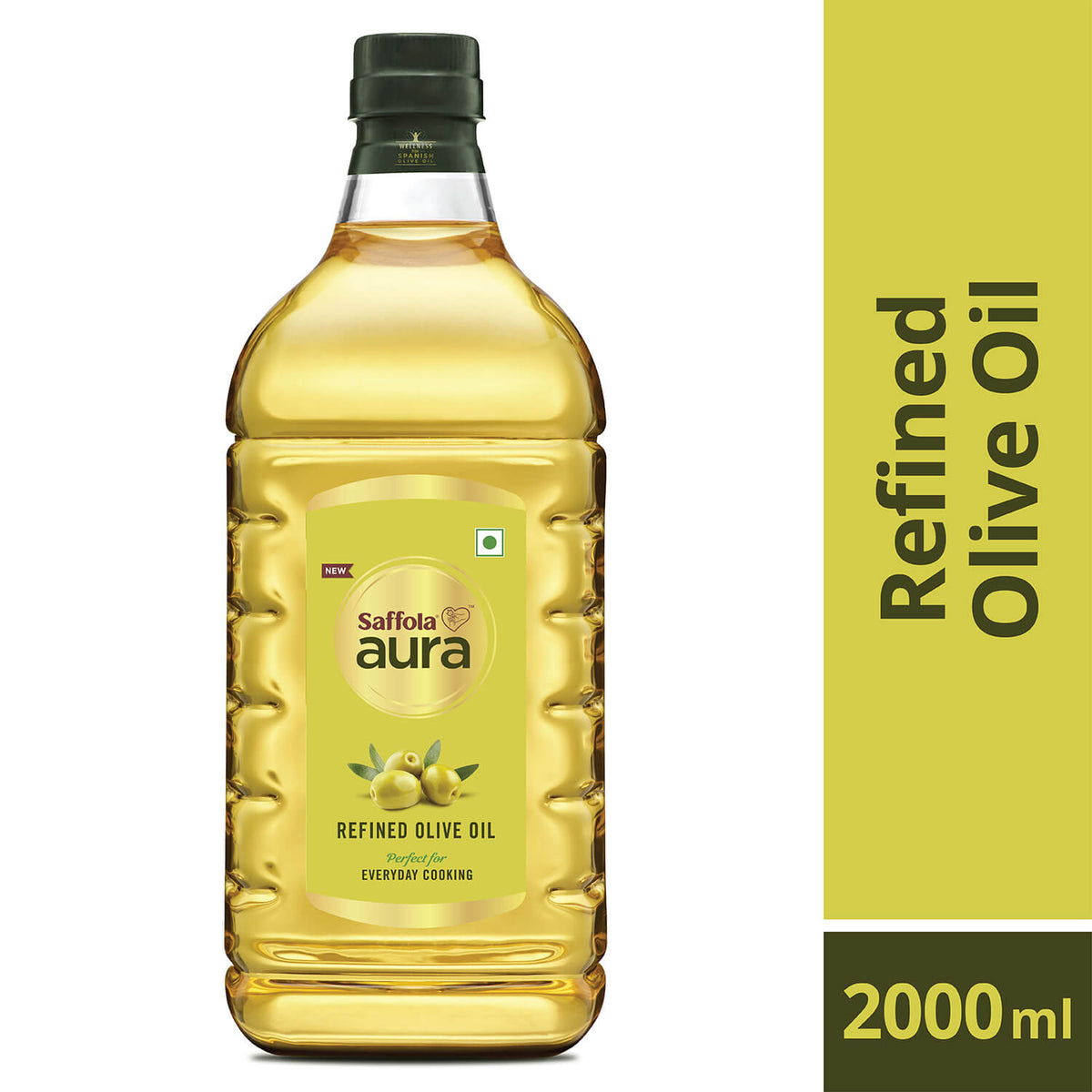 Saffola Aura Refined Olive Oil 2L Pack of 2