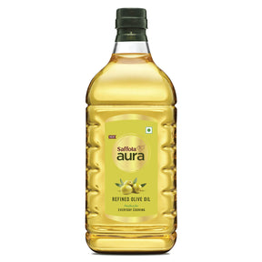 Saffola Aura Refined Olive Oil 2L Pack of 2