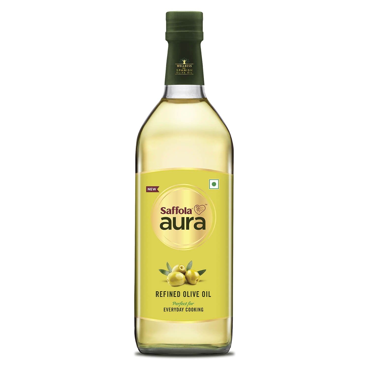 Saffola Aura Refined Olive Oil 1L Pack of 2