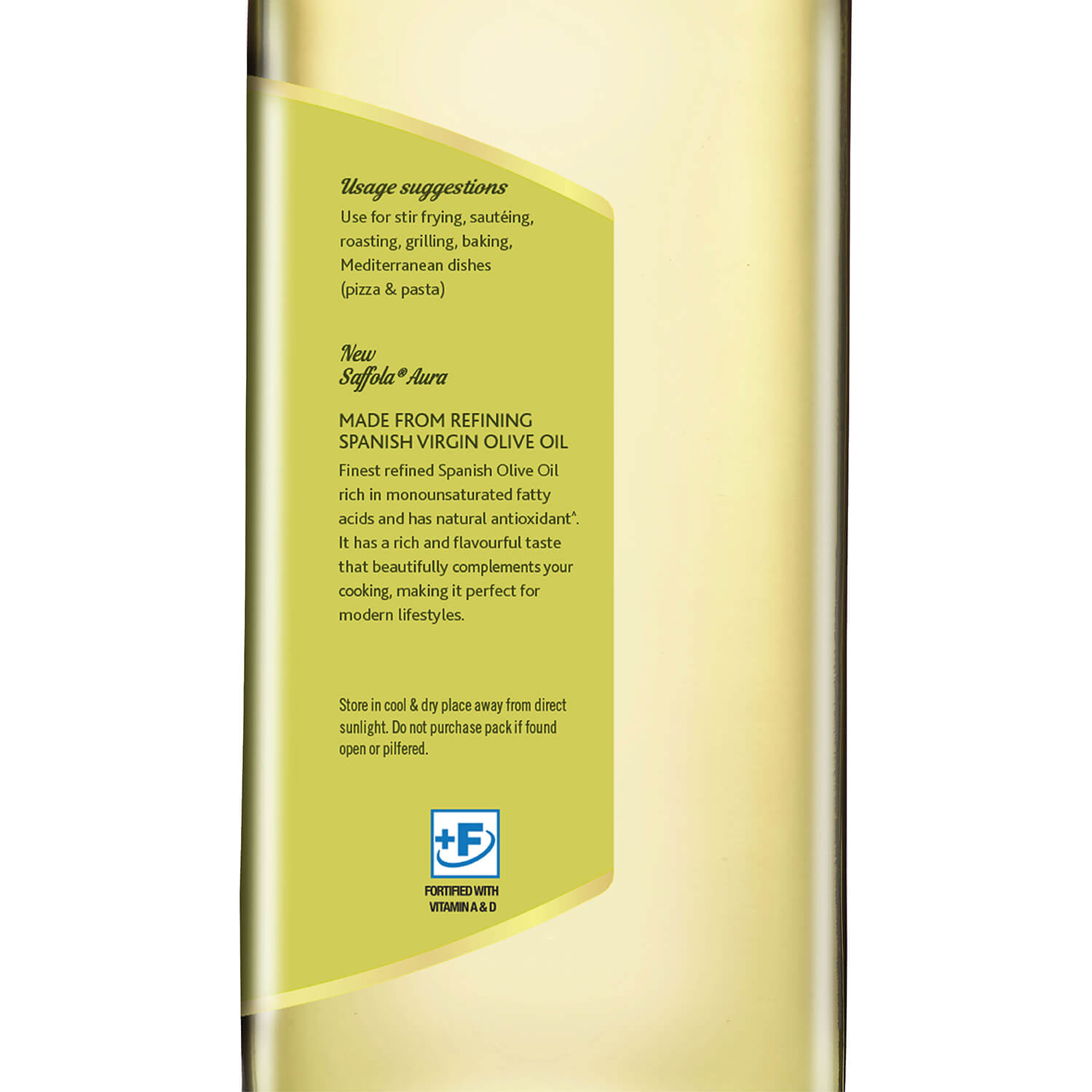 Saffola Aura Refined Olive Oil  - 500ml