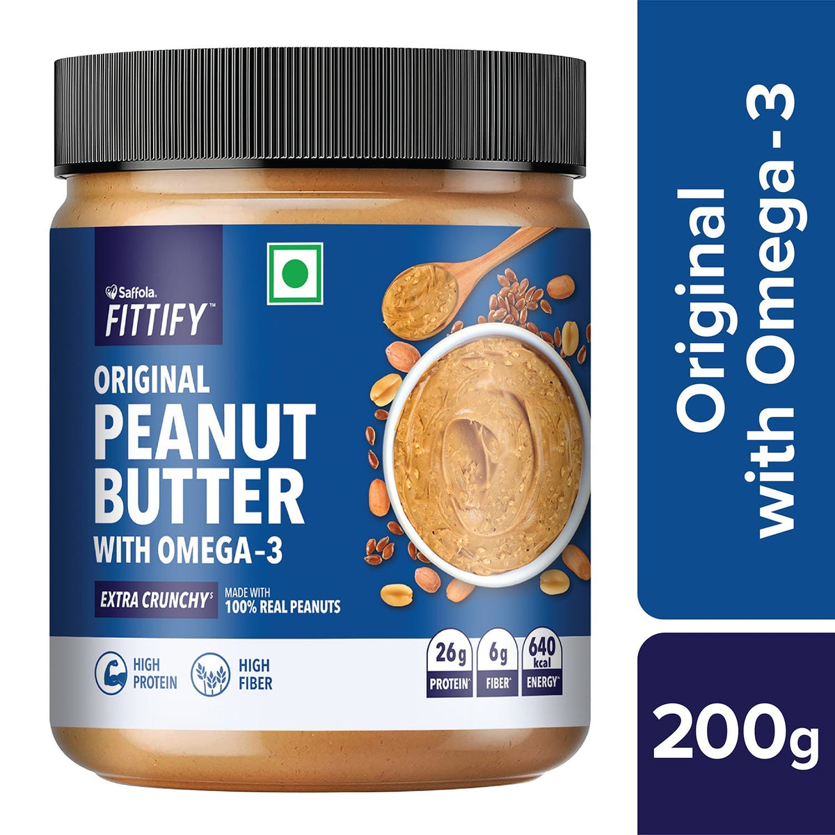 [CRED] Saffola Fittify Original - Omega 3 - Peanut Butter