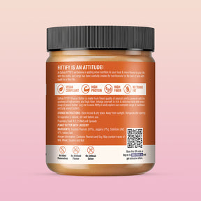 [Freebie] Saffola Fittify Vegan Protein Peanut Butter Super Creamy 200g