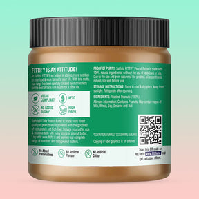 [Freebie] Saffola Fittify Natural Peanut Butter Unsweetened Super Creamy 340g