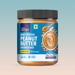 [DEAL] Saffola Fittify Whey Protein Peanut Butter Unsweetened Super Creamy 200g