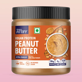 Saffola Fittify Vegan Protein - Peanut Butter (Pack of 2)