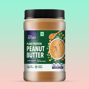 Saffola Fittify Plant Protein - Peanut Butter (Pack of 2)