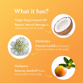 natural ingredients of coco soul hair cleanser